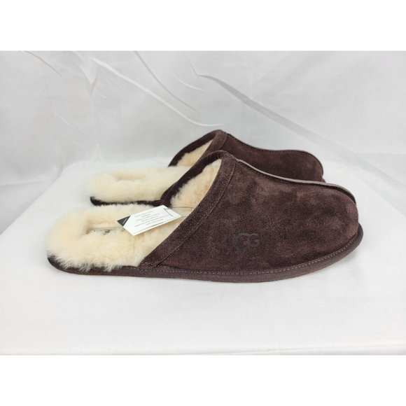 UGG Other - Ugg Scuff Sheepskin Leather Slipper Shoes Sneakers Mens Size 13 Brown 1101111